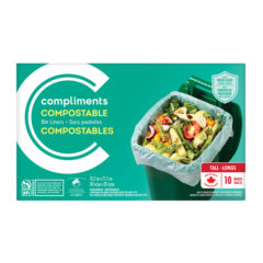 En savoir plus sur Sacs compostables larges parfumés 10 un