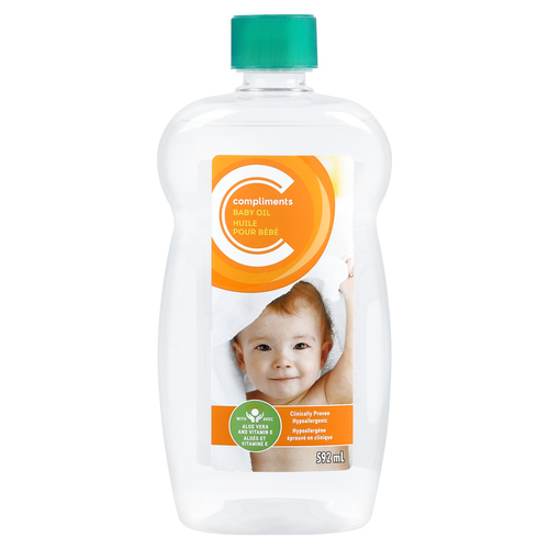 Huile bébé aloe & vitamine E 592 ml