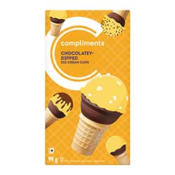 Compliments Chocolatey Dipped Ice Cream Cups