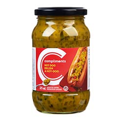 Compliments Hot Dog Relish 375 mL