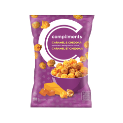 Compliments Caramel Cheddar Popcorn Mix