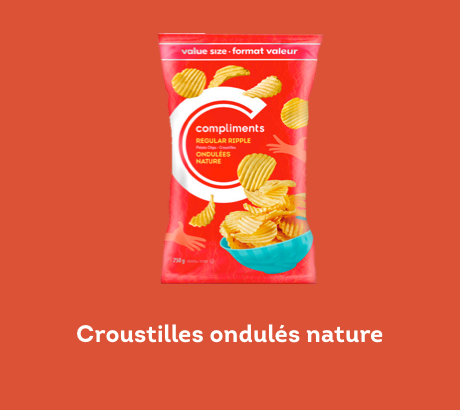 croustilles ondules nature