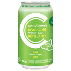 En savoir plus sur Eau petillante à la lime 355 ml