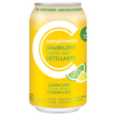 En savoir plus sur Eau pétillante au citron et à la lime 355 ml