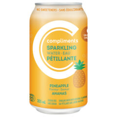 En savoir plus sur Eau pétillante aux ananas 355 ml