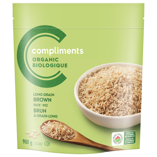 Organic Rice Blend Long Grain & Wild 450 g Compliments.ca