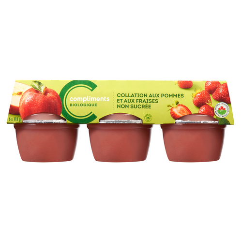 Parent's Choice Organic Apple & Strawberry Whole Grain Puffs, 42 g