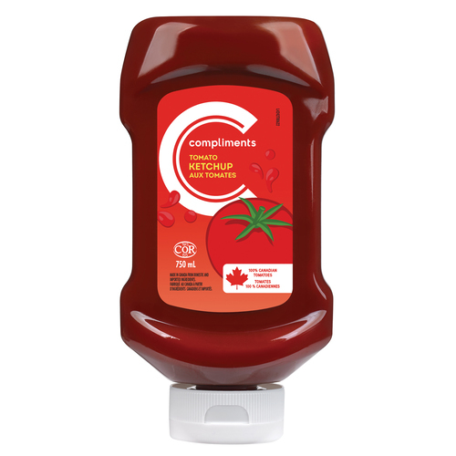 Tomato Ketchup 750 ml Compliments.ca