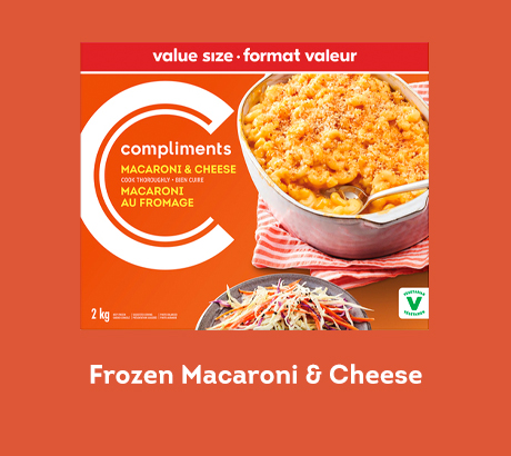 Frozen Macaroni & Cheese