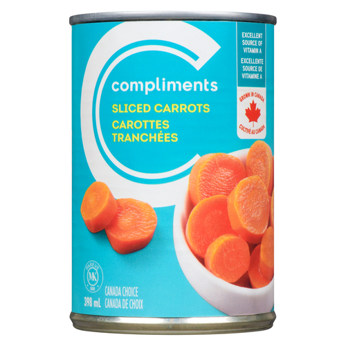 Carrots Sliced 398 ml Compliments.ca