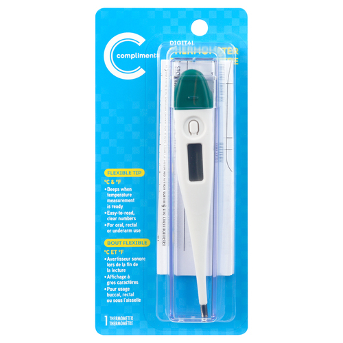 Digital Flex Tip Thermometer Compliments.ca