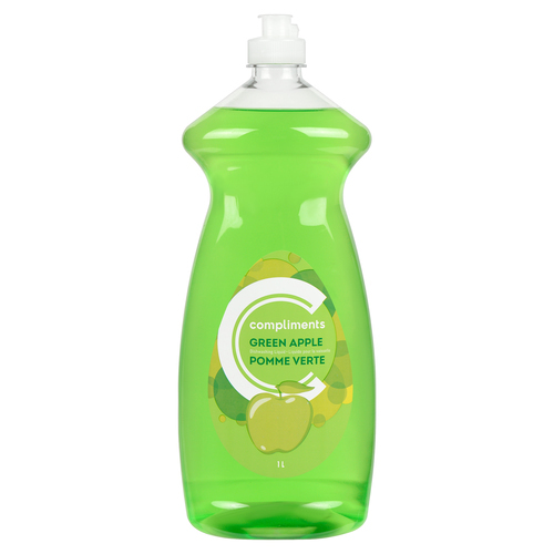 Dishwashing Liquid Apple 1000 ml Compliments.ca