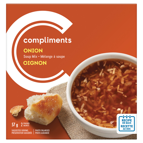 Dry Soup Mix Onion 57 g Compliments.ca