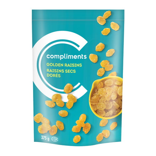 Golden Raisins Seedless 375 g Compliments.ca
