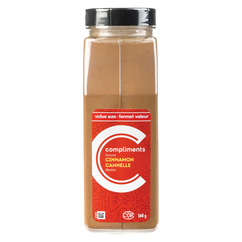 Ground Cinnamon 560 g Compliments.ca
