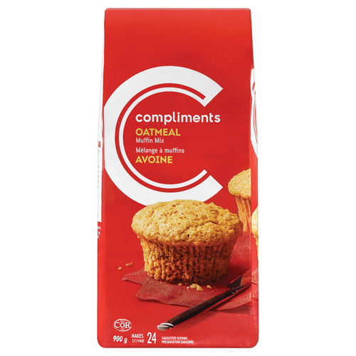 Oatmeal Muffin Mix 900 g Compliments.ca