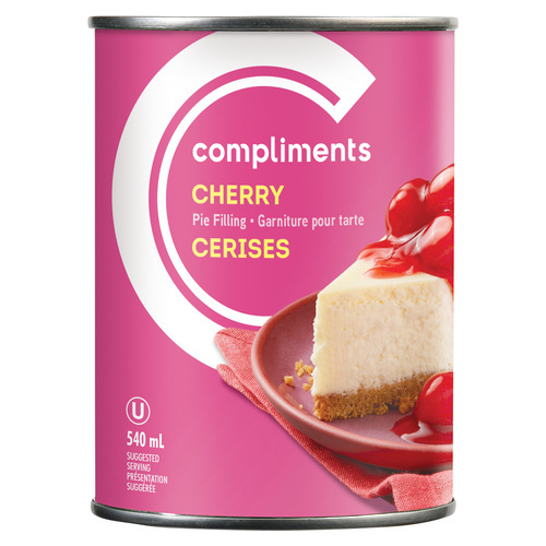 Pie Filling Cherry 540 ml Compliments.ca