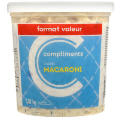 En savoir plus sur Salade de macaroni coudes 1.81 kg