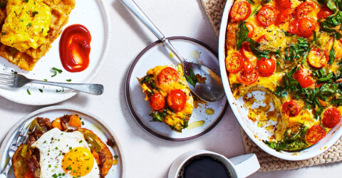 3 ways with hash browns