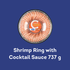 Shrimp Ring with Cocktail Sauce 737 g