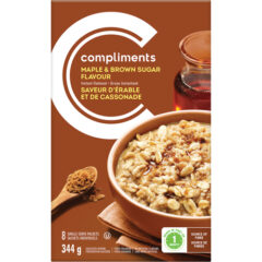 Read more about Maple and Brown Sugar Instant Oatmeal
