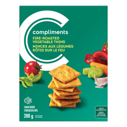 Crackers Fire Roasted Vegetable Thins 200 g