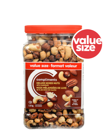 Deluxe Mixed Nuts 40% Cashews ValueSize 1.13kg