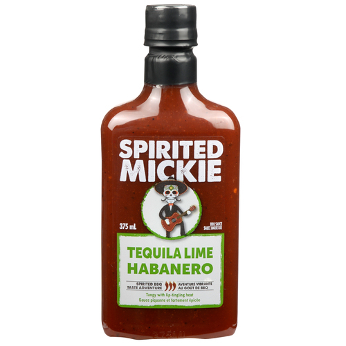 BBQ Sauce Tequila Lime Habanero 375 ml Compliments.ca