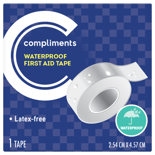 First Aid Tape Waterproof 1 EA Compliments.ca
