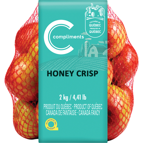 Honey Crisp Apple 100 g Compliments.ca