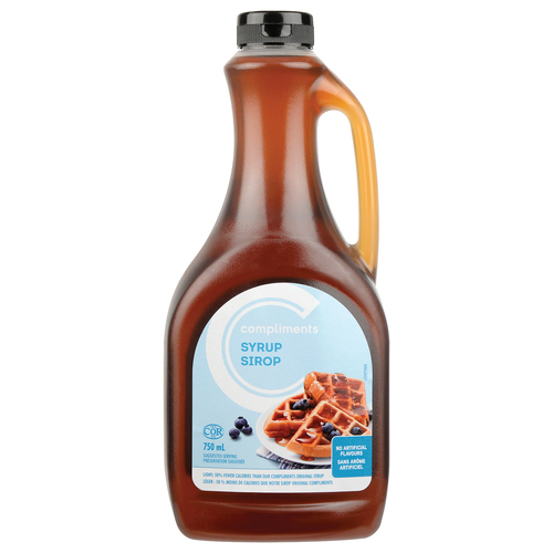 Light Syrup 750 ml Compliments.ca