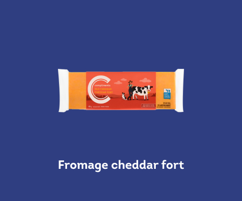 Fromage cheddar fort