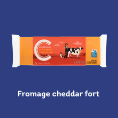 Fromage cheddar fort