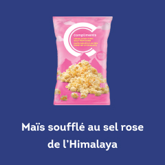 Mais souffle au sel rose de l'Himalaya