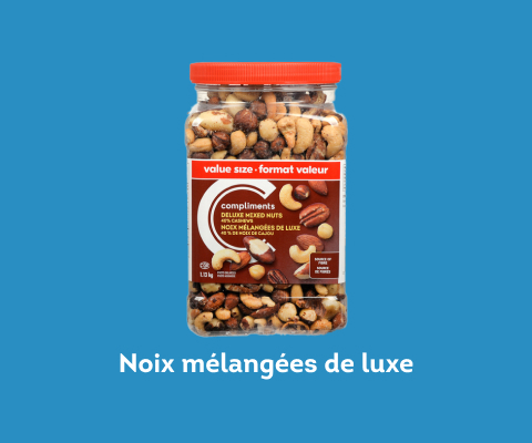 Noix melangees de luxe