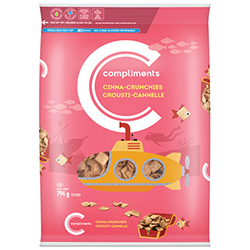 Pink bag of Compliments Cinna-Crunchies