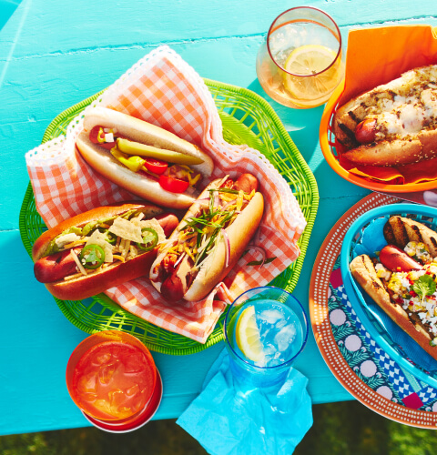 7 ways_with_hot dogs 7 ways with hot dogs