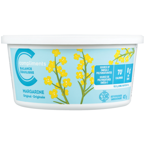 Balance NonHydrogenated Margarine Original 427 g Compliments.ca