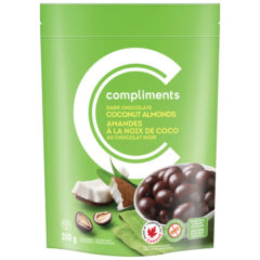 En savoir plus sur dark chocolate coconut covered Almonds 350 g