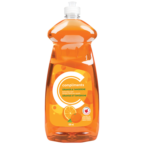 Dishwashing Liquid Original Orange Tangerine 828 ml Compliments.ca