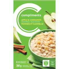 Read more about Instant Oatmeal Apple & Cinnamon Flavour 260 g