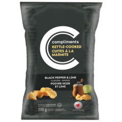 Read more about Kettle Cooked Black Pepper & Lime Potato Chips 200 g