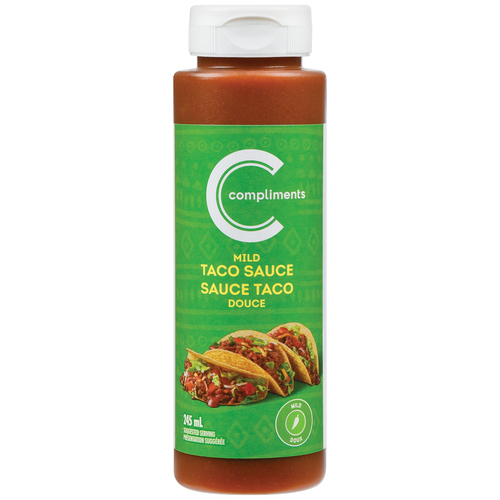 Taco Sauce Mild 245 ml Compliments.ca
