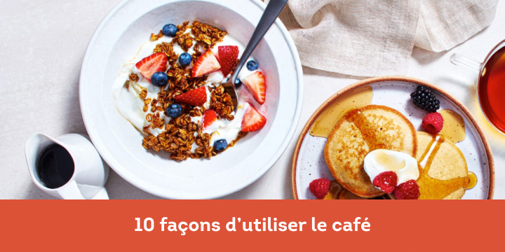10 façons d’utiliser le café