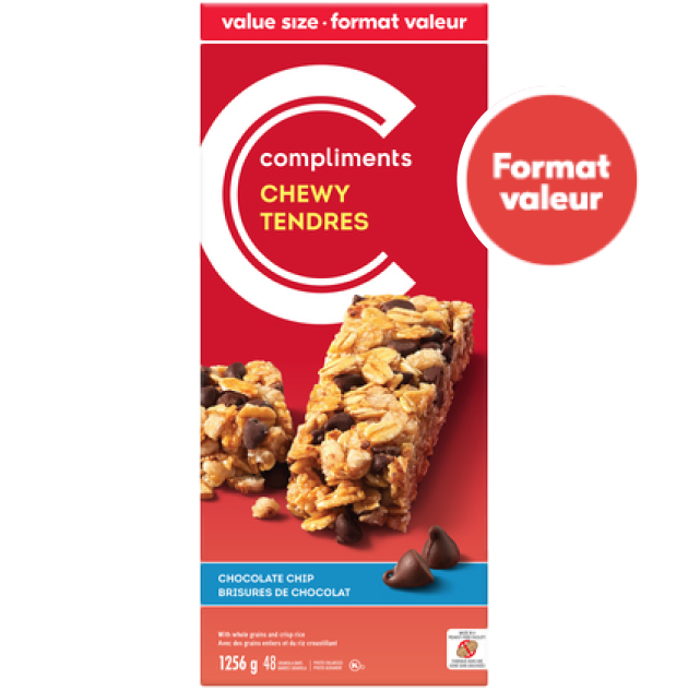 Brisures de chocolat tendres 1256g