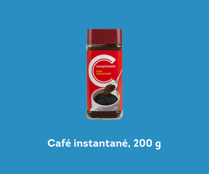 Café instantané, 200g