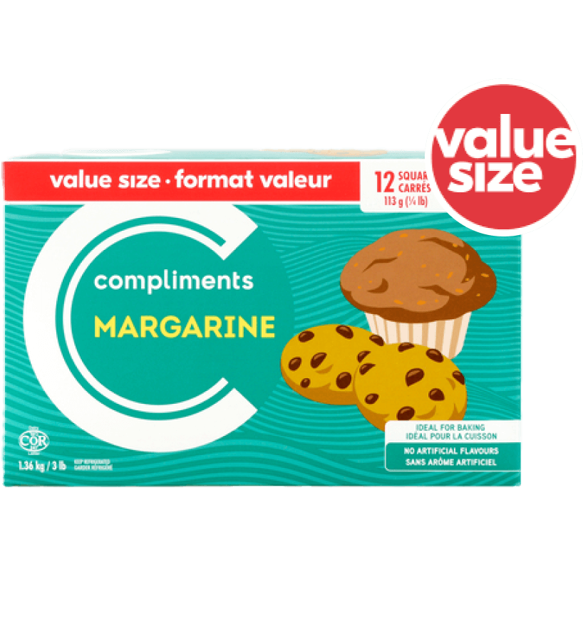 Bar of Compliments Hard Margarine