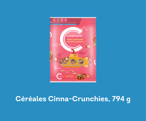 Céréales Cinna-Crunchies, 794g