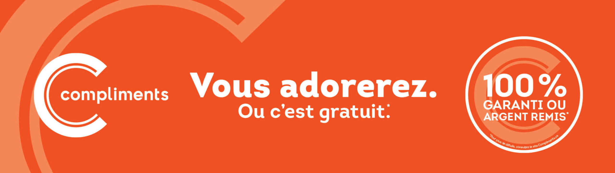 Love or Or it's free_FR Compliments Dégustation Réussie, ou Produit Gratuit