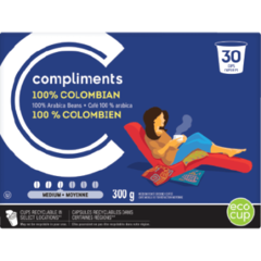 café 100% Colombien 100% 30 un